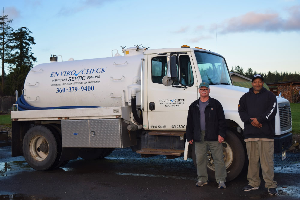 Enviro Clean LLC truck and guys
